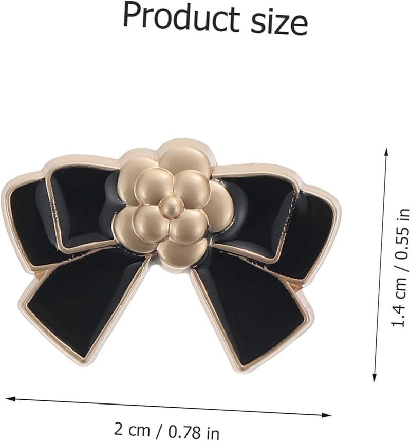 6pcs Bowknot Buttons for Sewing DIY Craft Shirt Sweater Replacement Accessories - Image 3